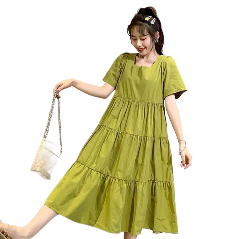 Gaun Maxi Musim Panas Wanita K - Linen Dress Wrap ulasan dan harga