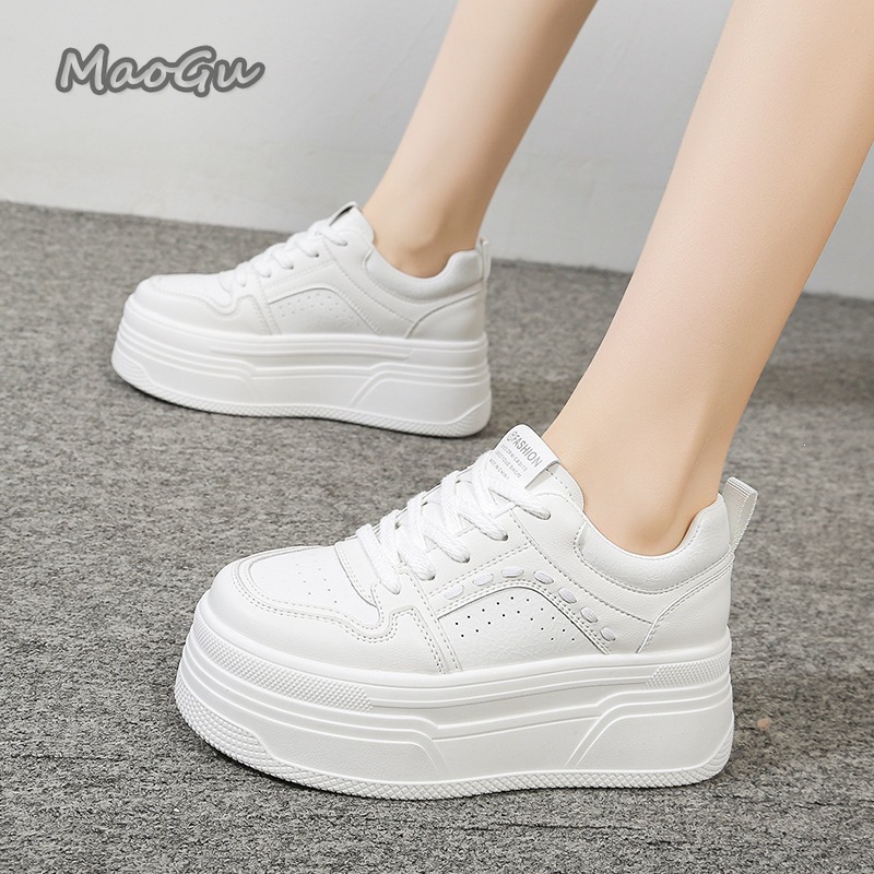 Sepatu Sneakers Putih Platform - Wedge Espadrille Women ulasan dan harga