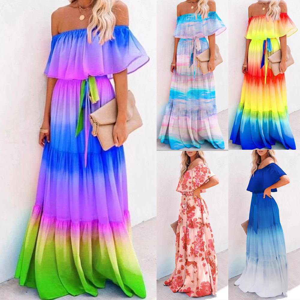 Gaun Maxi Wanita 2026 Model Du - Linen Dress Wrap ulasan dan harga
