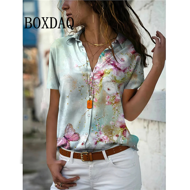 Kemeja wanita musim panas moti - Romper Floral Print ulasan dan harga