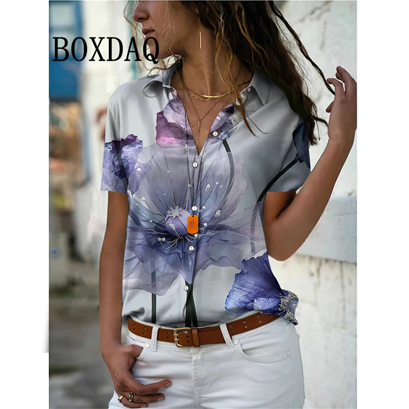 Kemeja wanita musim panas moti - Romper Floral Print ulasan dan harga